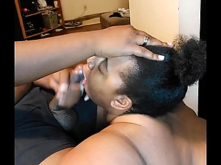 Ex-boyfriend visits for oral and anal sex with messy finish